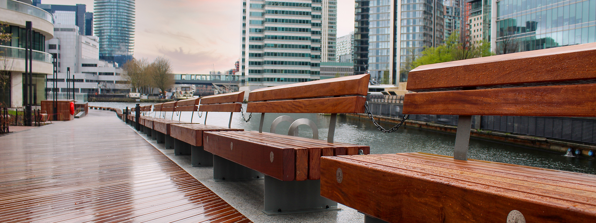 Harbour Quay Gardens, Wood Wharf