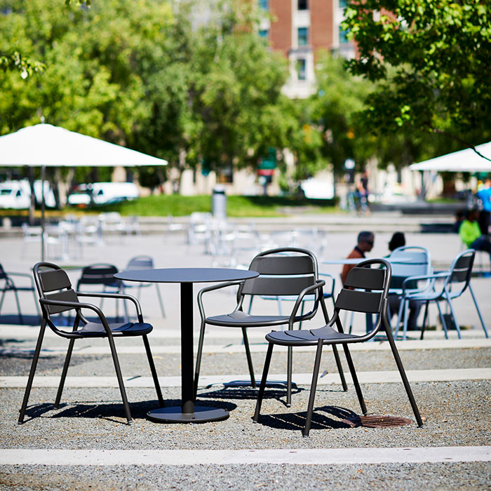 21 Chair, Street Furniture, UK