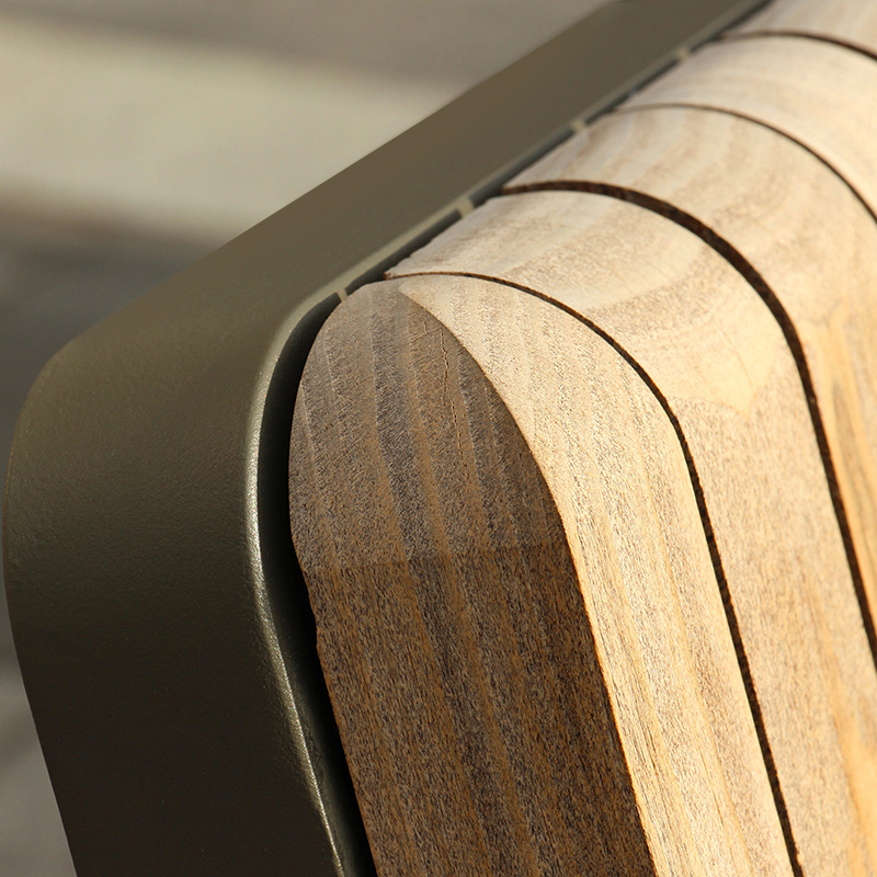 KLARA PL D Double sided wooden bench