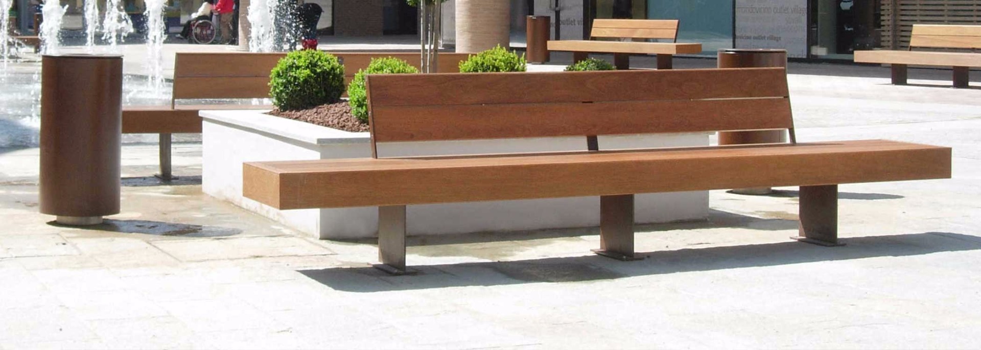 Harris Seat, Street Furniture, UK