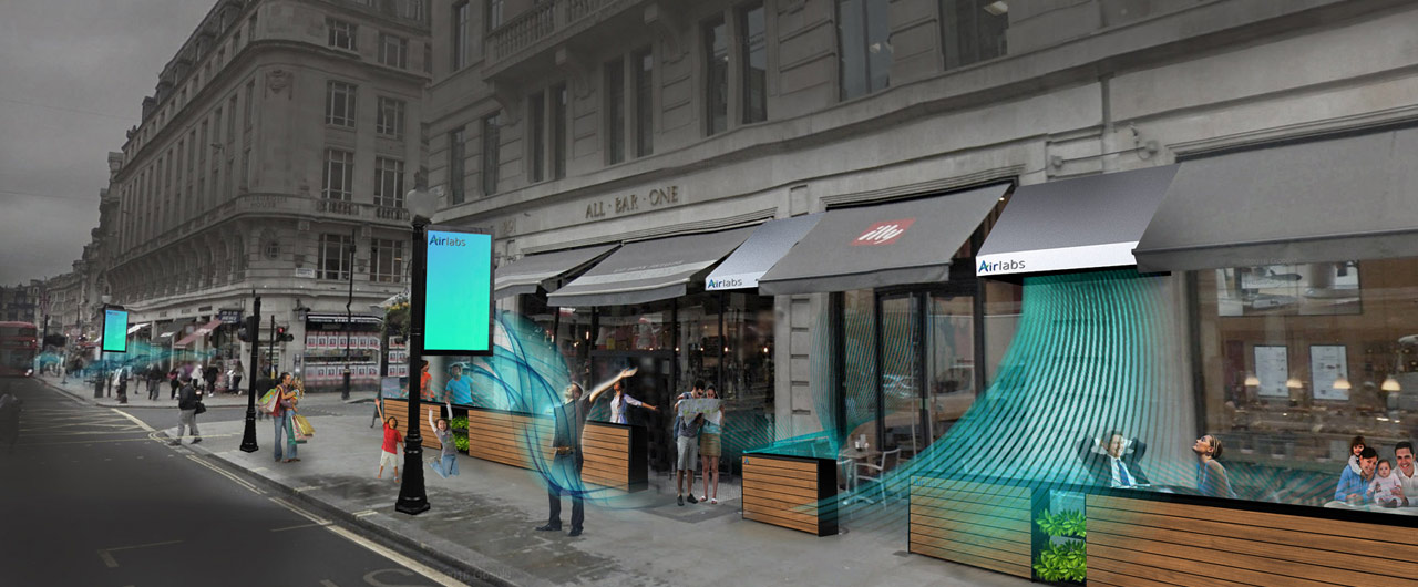 Artform tackle London pollution through innovative bench design