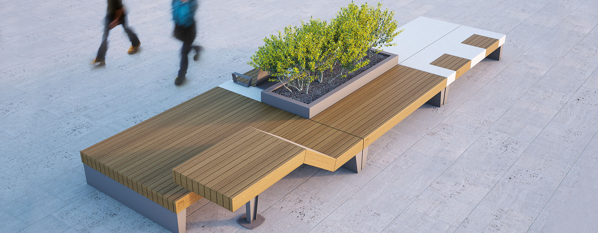 Introducing the Isolaurbana Seating and Planter Collection