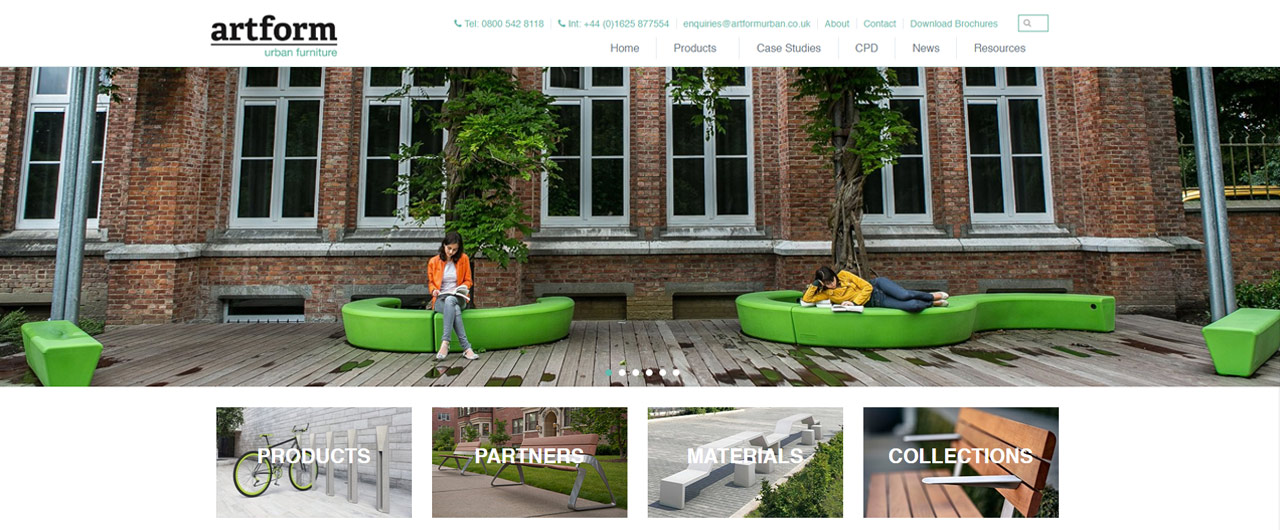 New Website Launched for Artform Urban