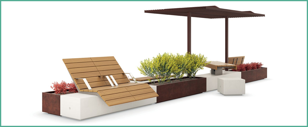 The New Alterego Seating & Planters