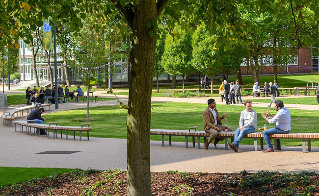 Brunswick Park University of manchester - cobra bench