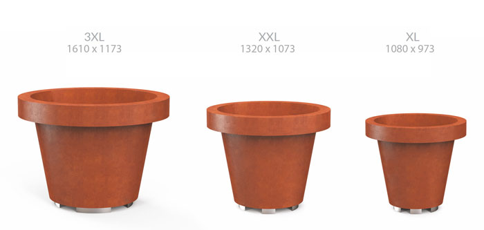 size planter 3