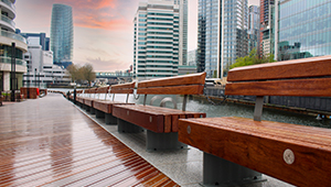 Harbour Quay Gardens, Wood Wharf