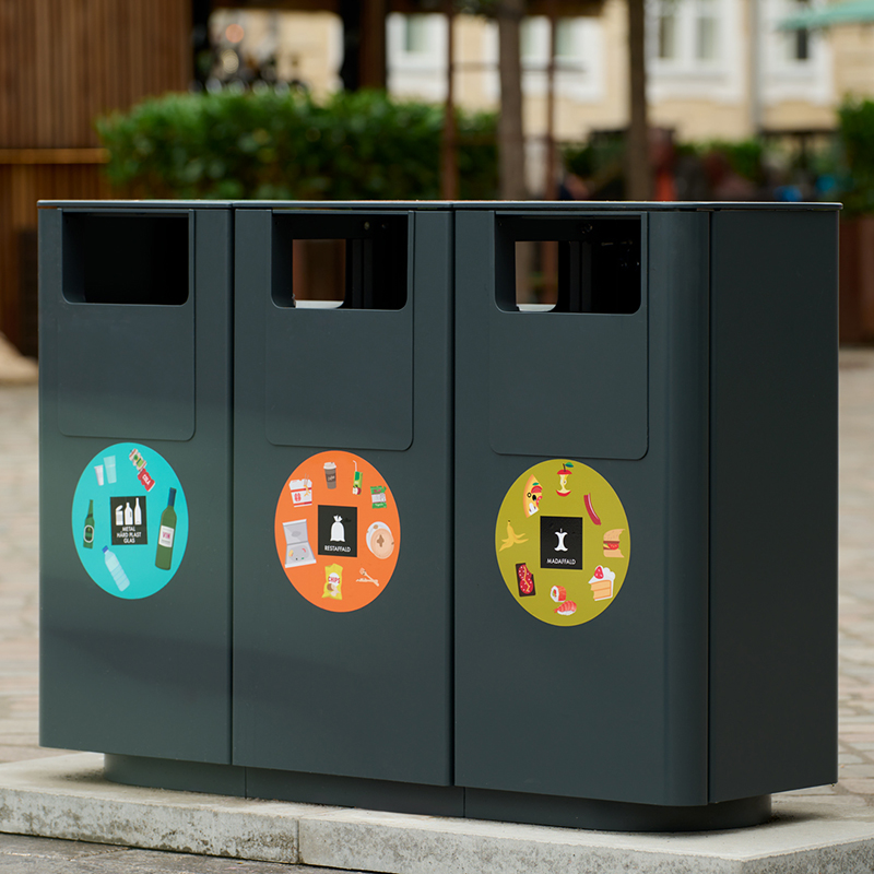 EGEDAL MILJØ 2 E Litter Bin