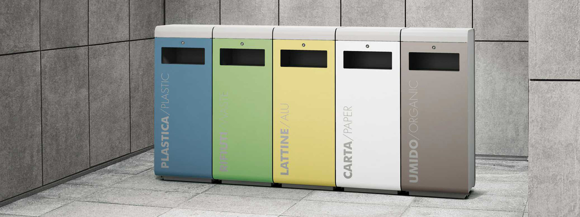 Ecoside Recycling Bin