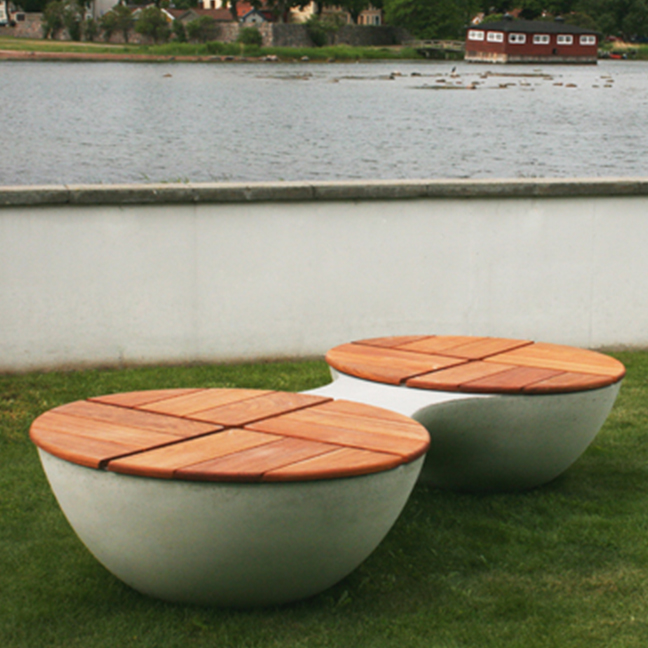 Union Concrete Bench