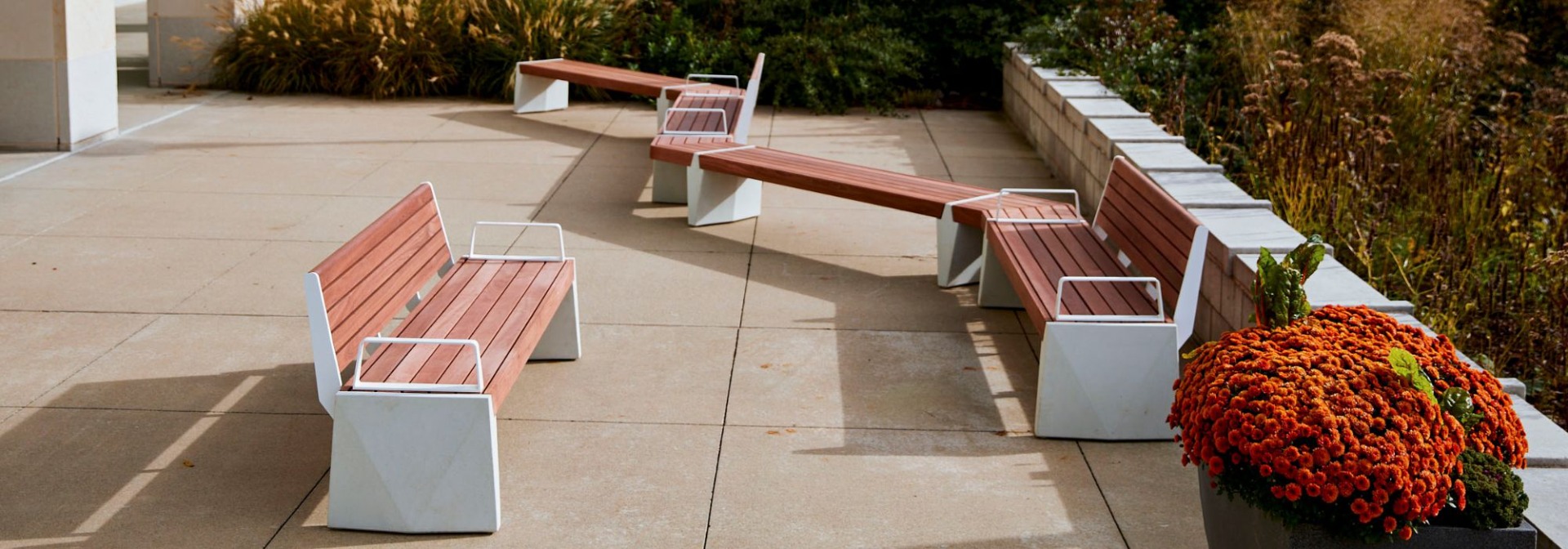 Strata Beam Bench