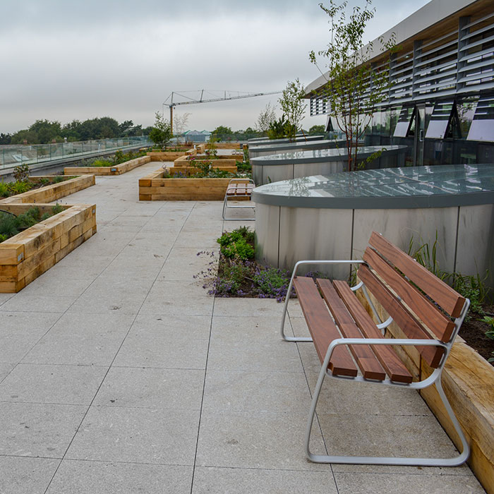 Edge Hill Library Roof Terrace