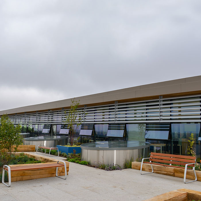 Edge Hill Library Roof Terrace