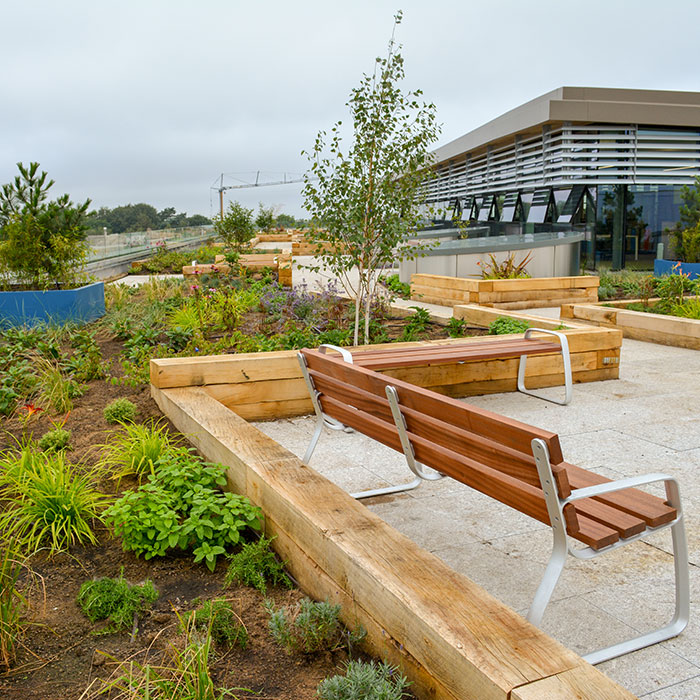 Edge Hill Library Roof Terrace