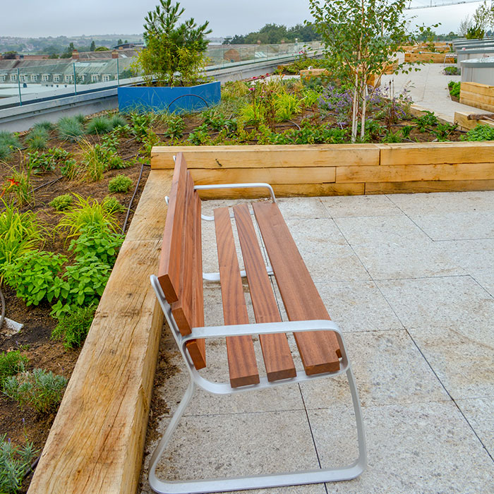 Edge Hill Library Roof Terrace