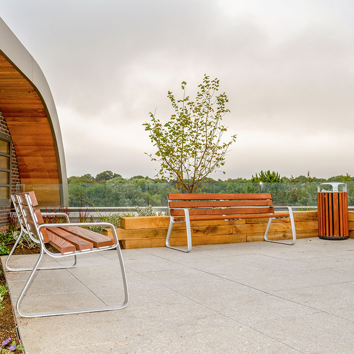 Edge Hill Library Roof Terrace