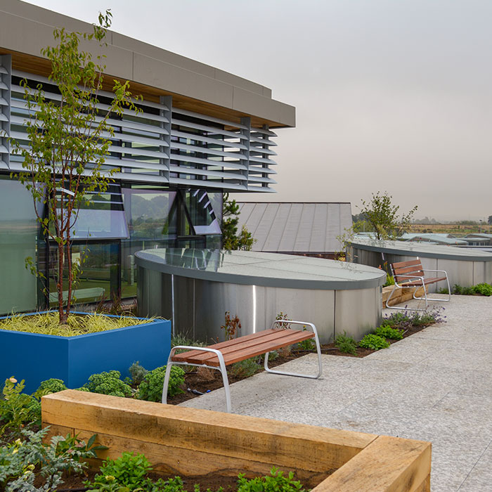 Edge Hill Library Roof Terrace