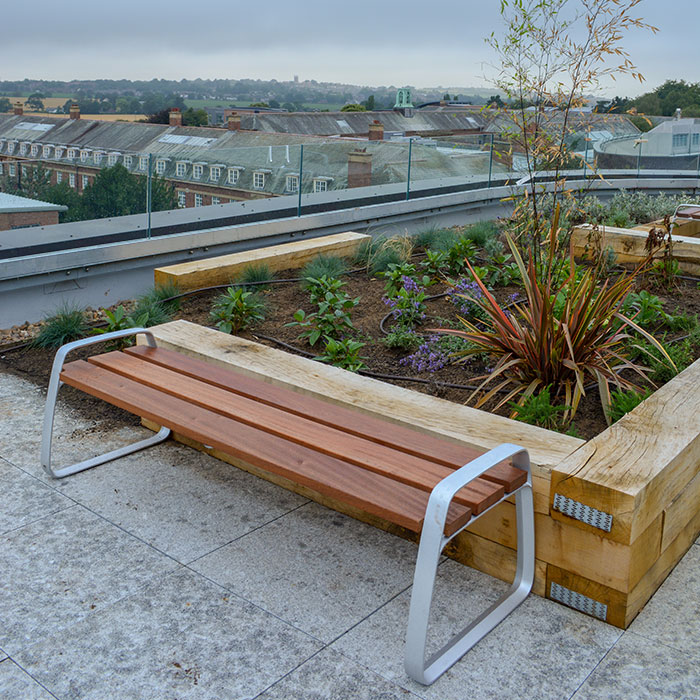 Edge Hill Library Roof Terrace