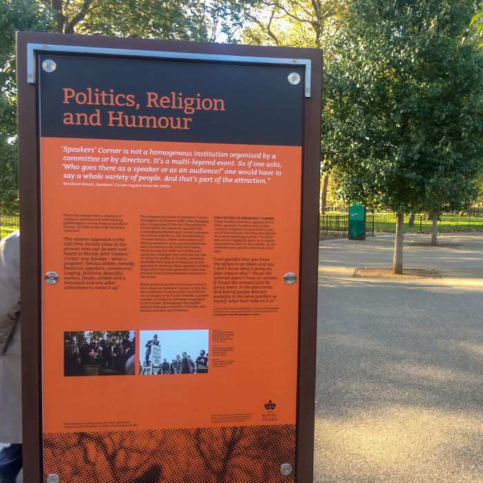 Speakers Corner